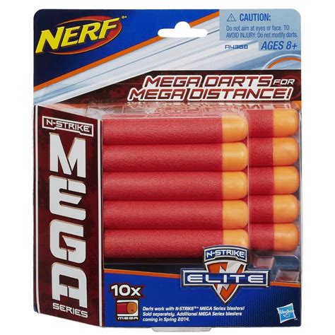 nerf mega pack  dardos adicionales elite mega dart  en mercado libre