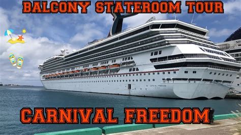 Carnival Freedom Balcony Stateroom Cabin Tout And Review