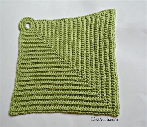 easy crochet dishcloth pattern