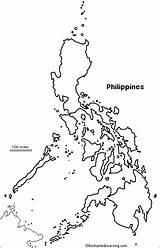 Map Philippines Philippine Outline Coloring Drawing Printable Sketch Filipino Activities Islands Island Tattoo Country Enchantedlearning Pages Activity Flag Asia Speaking sketch template