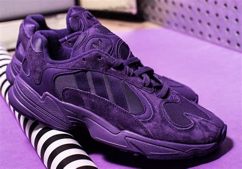 adidas yung   purple sneakernewscom