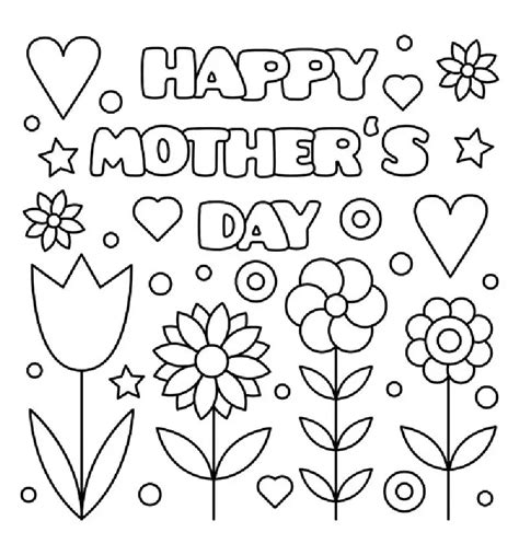 mothers day coloring pictures quotesprojectcom