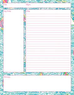 images  printable notes page  printable daily notes page