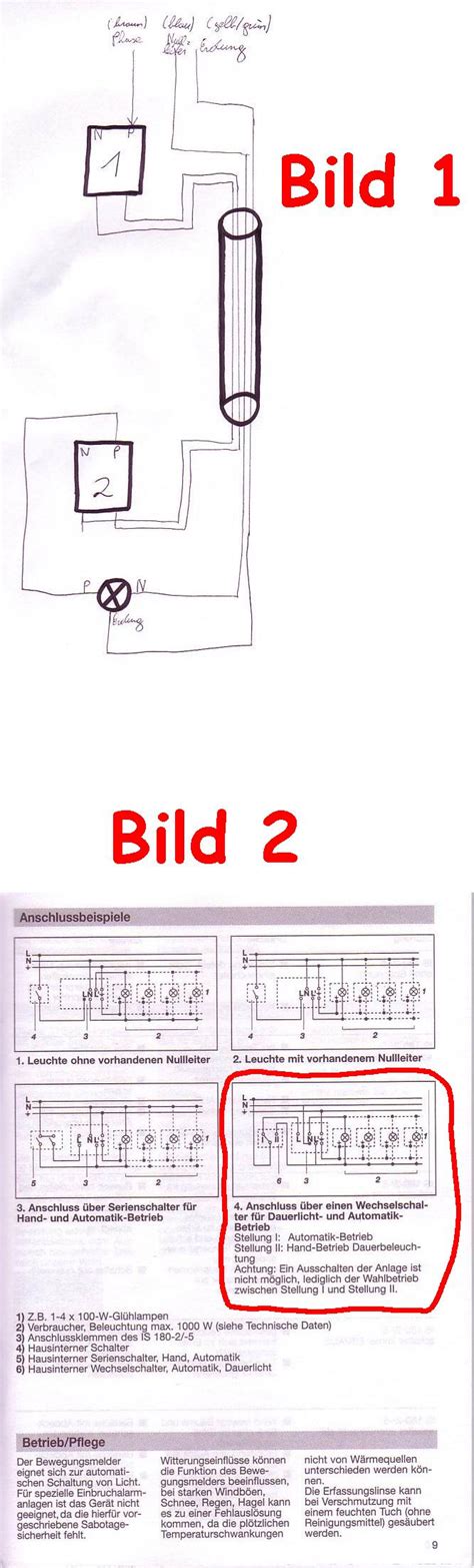 schaltplan wechselschaltung mit  schaltern wiring diagram