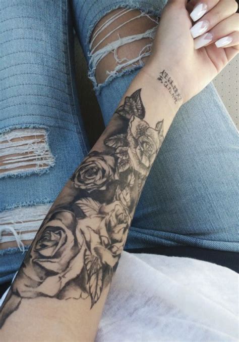 pin by david woodworth on tattoos forearm tattoo rose