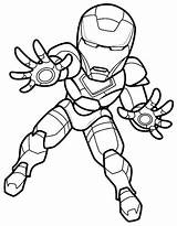 Iron Coloring Man Pages Kids Wonderful sketch template