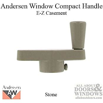 andersen compact awningcasement window handle white  andersen windows window hardware