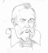 Galileo Galilei sketch template