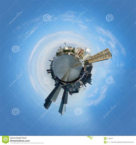 de bol van rotterdam stock afbeelding image  wolk blauw