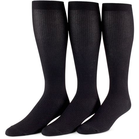 mens nylon   calf socks  pack walmartcom