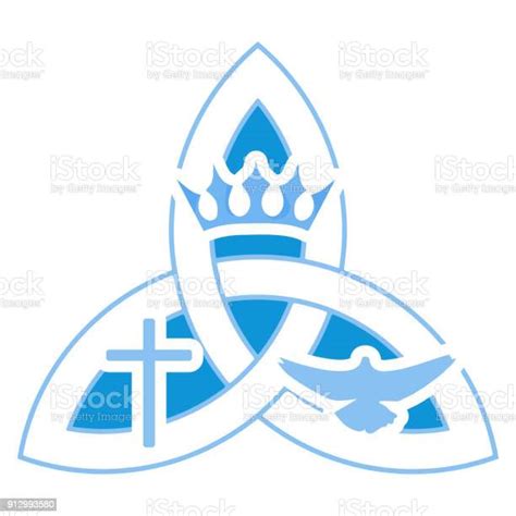 Vector Illustration For Christian Community Holy Trinity Trinity Symbol