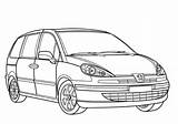 Coloring Peugeot Pages Minivan Supercoloring Main Altima Hybrid Nissan Categories Vans Skip sketch template