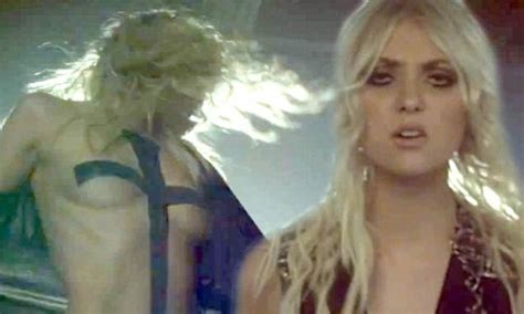 taylor momsen strips naked in provocative video for single