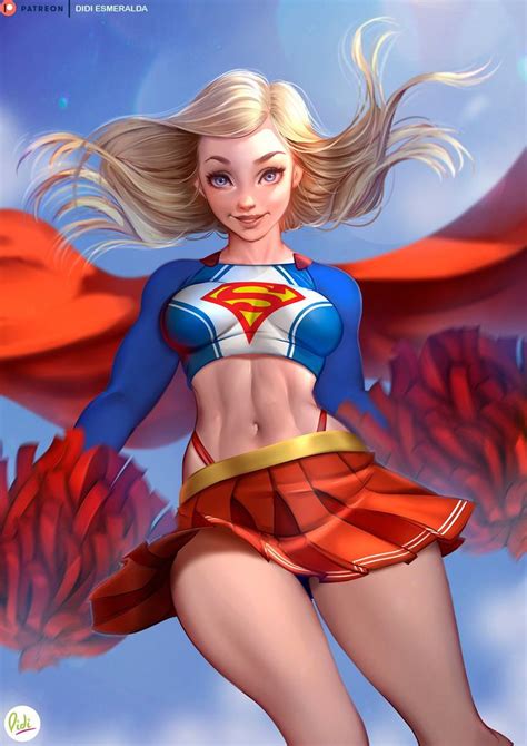 didi esmeralda supergirl female character design