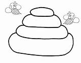 Beehive Coloring Kind Clipartbest Silhouette Getcolorings Clipart Getdrawings sketch template