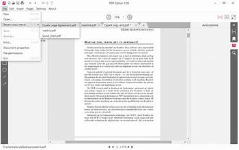 IceCream PDF Editor screenshot #3