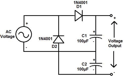 build  voltage doubler circuit