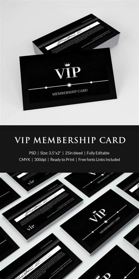 membership card templates  premium templates