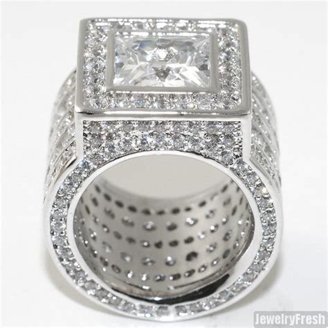 Sterling Silver Princess Cut Lavish Cz Ring Jewelryfresh