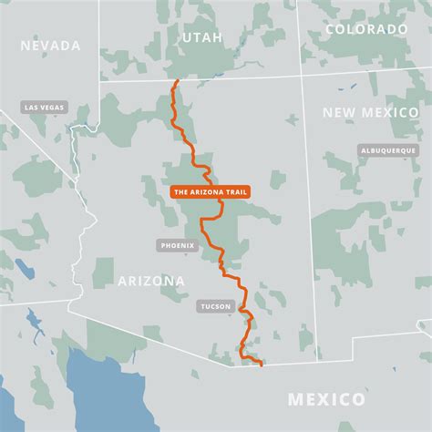 arizona trail gps hiking guide smartphone map