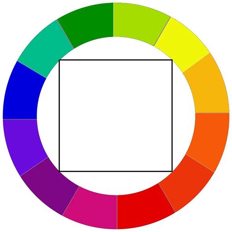 tetrad   hue color system   balanced based