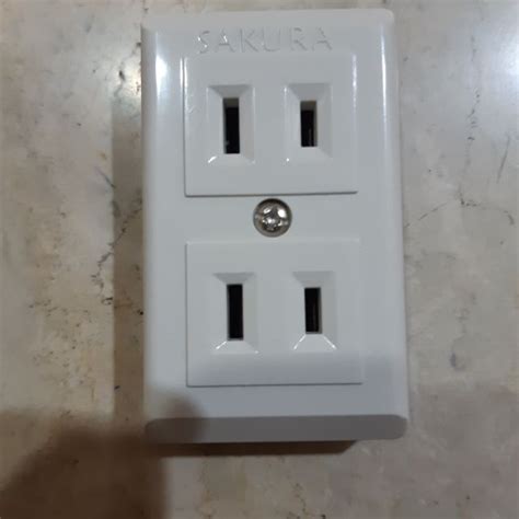 surface type convenience outlet  gang electrical shopee philippines
