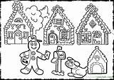 Gingerbread Coloring House Pages Houses Print Christmas Printable Man Colouring Color Icolor Kids 3d Getcolorings Books Interesting Choose Board Popular sketch template