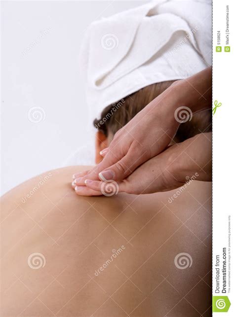 massage therapist giving a massage stock images image 5158624