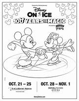 Coloring Disney Ice Pages Magic Dare Years Printable Print Fun Richmond Ticket Sheet Getcolorings Luxury sketch template