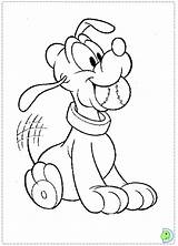 Coloring Pages Pluto Mickey Mouse Disney Baby Christmas Dinokids Printable Getdrawings Getcolorings Sheets Kids Drawing Colorings Book Close sketch template