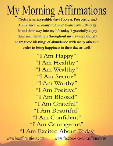 power  affirmations prairie perspectives