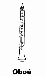 Oboe Instrumentos Musicais Clarinet Partilhas Nossas sketch template