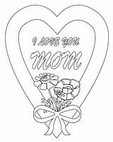 Coloring Mom Pages Heart Super Drawing Roses Cute Printable Adults Hearts Template Sheets Say Getcolorings Color Teacher Mothers Family Sketch sketch template