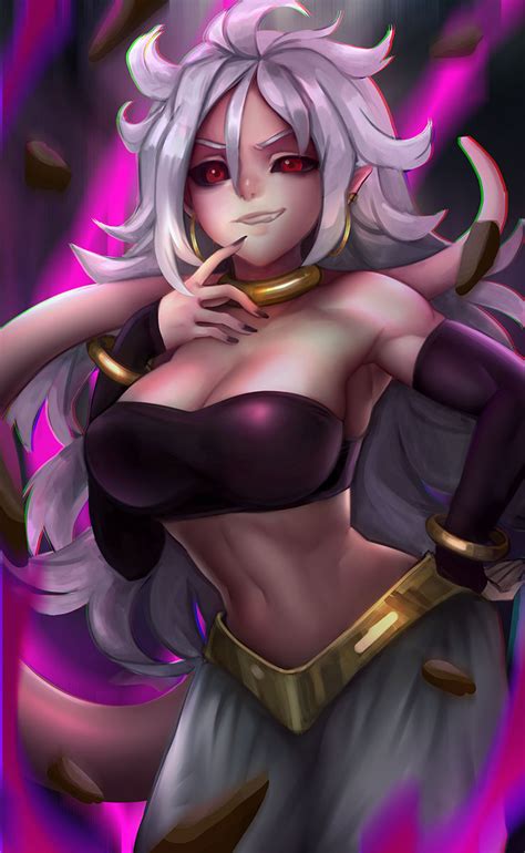 Majin Android 21 Dbfz By Zorafi On Deviantart