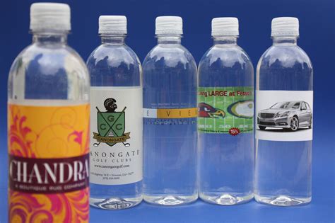 water bottle labels  atlanta augusta savannah columbus liquid