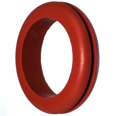 silicone rubber push  grommet    hole id   edge thickness  id pack