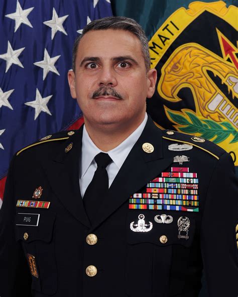 command sergeant major david  puig message   acc family article  united states army