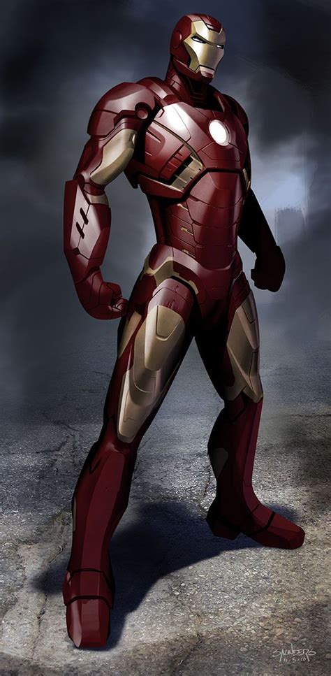 avengers alternate designs   helicarrier iron man mark vii