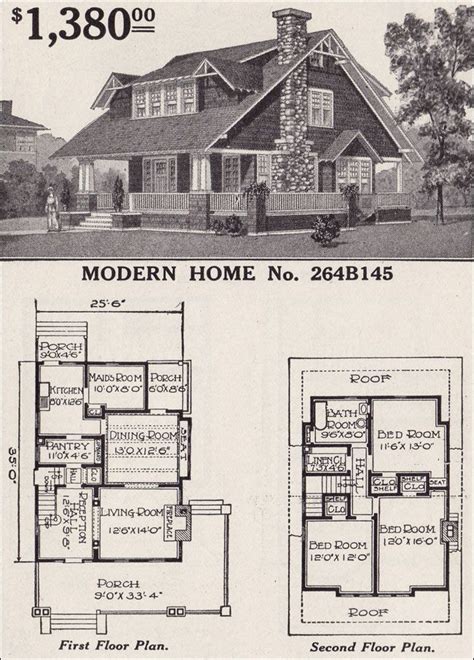 sears  craftsman bungalow house plans bob tours  remodeled sears kit house  studio