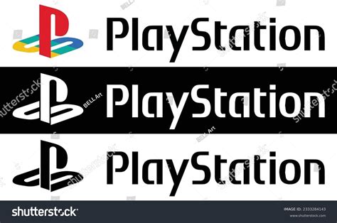 playstation logo images stock   objects vectors
