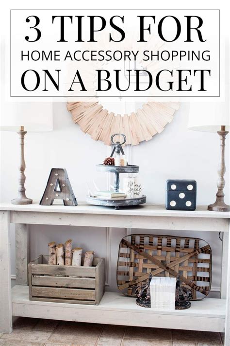 tips  home accessory shopping   budget living room decor
