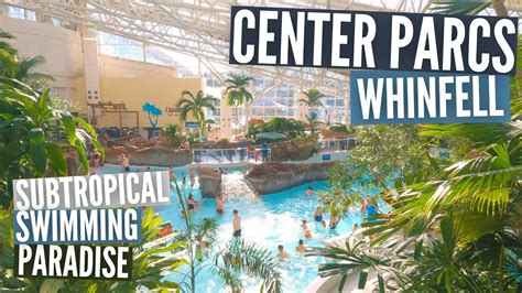 center parcs whinfell subtropical swimming paradise canyon ride  youtube