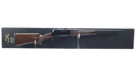 browningmiroku blr lightweight takedown rifle  box rock island auction