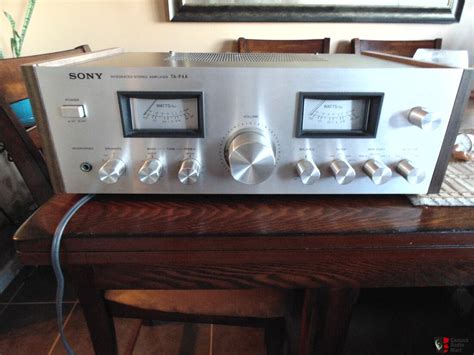Sony Ta F4a For Sale Canuck Audio Mart