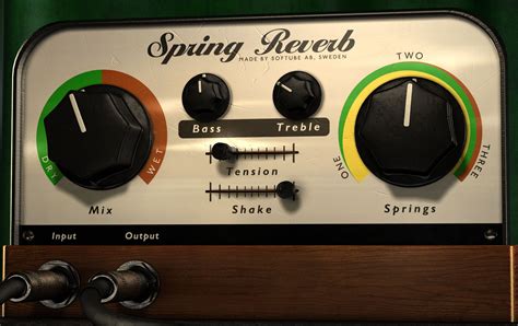 softube spring reverb tsar  effect plugins    limited time