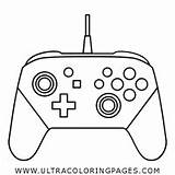 Controller Coloring Template Nes Dimensions Sketch sketch template