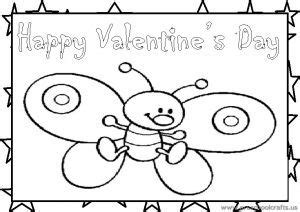happy valentines day coloring pages preschool  kindergarten valentines day coloring page