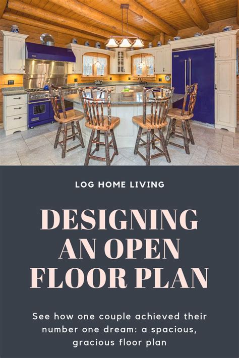 designing  spacious open log cabin floor plan log cabin floor plans