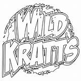 Kratts Wild Coloring Pages Color Logo Print Printable Getcolorings sketch template