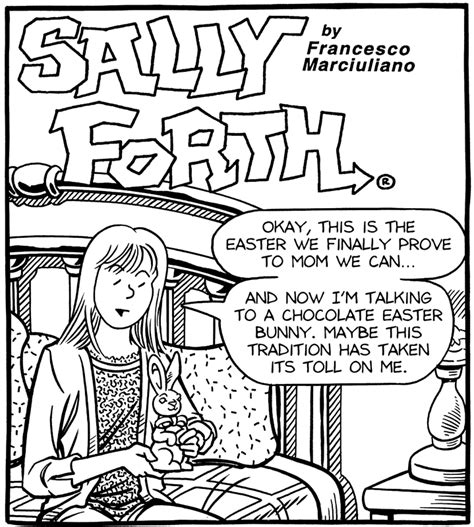 sally forth easter tradition art mirrors life jim keefe